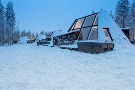 Igloo-inspired glass cabins offer gorgeous views in Lapland's winter wonderland