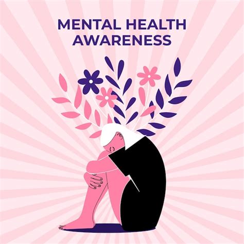 Premium Vector | Mental Health Awareness Illustration