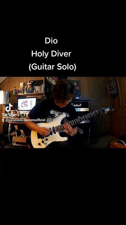 Dio. Holy Diver ( guitar solo cover ) #metal #guitar - YouTube