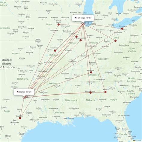 American Airlines routes 2024 – map with all flights - Flight Routes