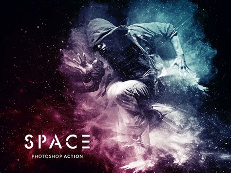 Free Space Photoshop Effect Action