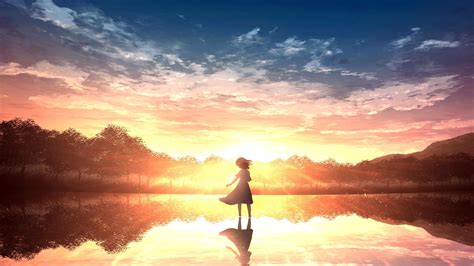 Wallpaper 4k Anime Nature Anime Nature Wallpapers Wallpaper Hd ...