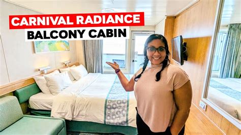 Carnival Radiance Balcony Cabin Tour - YouTube