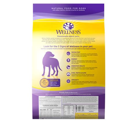 Wellness Complete Health Chicken & Oatmeal Dog Food 15 Lb. Bag - CountryMax