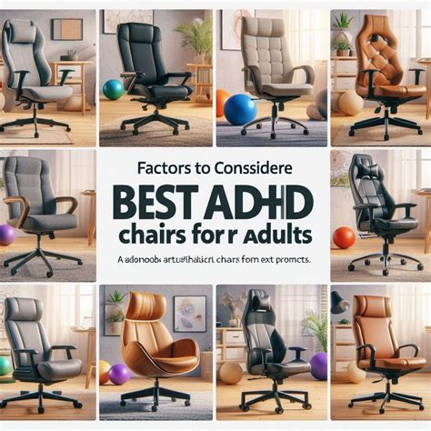 Best ADHD Chairs for Adults: Top Choices for Active Minds