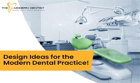 Design ideas to consider for your new modern dental office