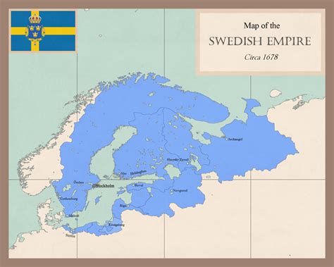 Swedish Empire in 1678 (no lore) : r/imaginarymaps