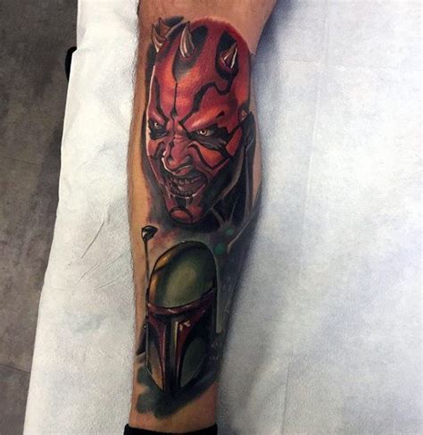 50 Darth Maul Tattoo Designs For Men - Star Wars Ink Ideas