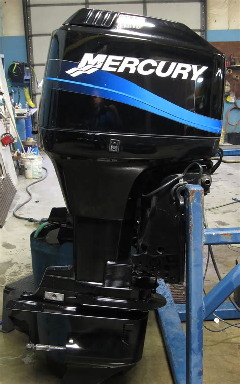 Used 2000 Mercury 90ELPTO 90HP 2-Stroke Saltwater Outboard Boat Motor ...