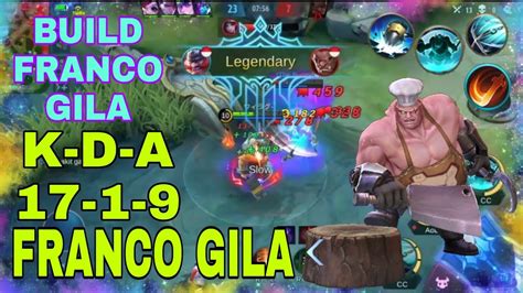 Franco Legendary - Franco Build Item Tersakit 2020 - Franco Mobile Legends - YouTube