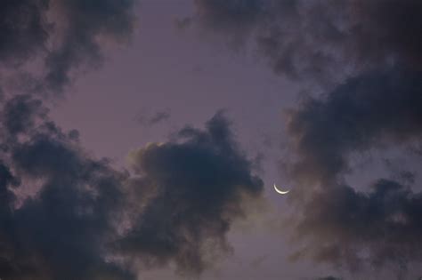 Free Images : cloud, sky, sunlight, dawn, dusk, evening, darkness, moon ...