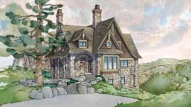 Standout Stone Cottage Plans . . . Compact to Capacious!