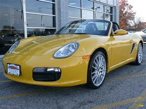 2005 Speed Yellow Porsche Boxster #51778 | GTCarLot.com - Car Color ...