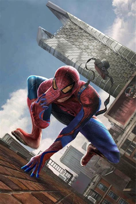 TASM 1 Suit Concept Art by venomhology : Spiderman