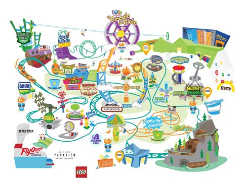 Nickelodeon Universe Map and Brochure (2011 - 2024 ...