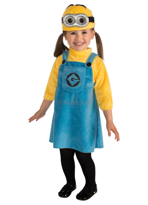 Female Minion Toddler Costume — Party Britain