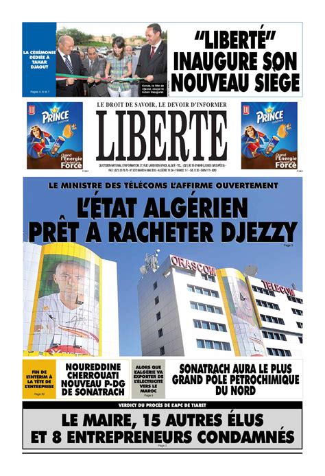 Calaméo - LIBERTE ALGERIE (liberte-algerie.com) du 04 Mai 2010