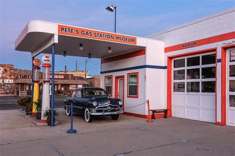 Route 66 Vintage Gas Station - Williams, Arizona Photograph by John Wayland