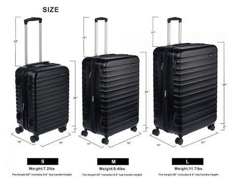 Guide to Suitcase & Luggage Sizes | Maletas