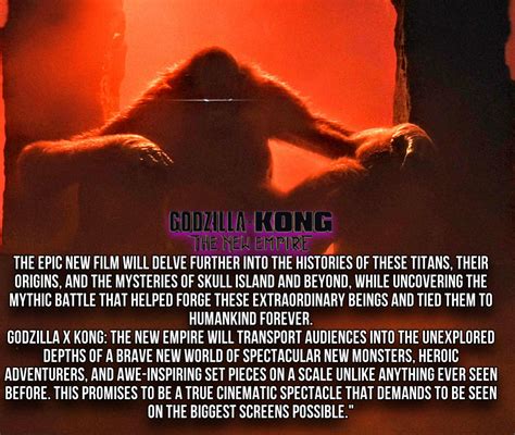 Godzilla X Kong the new empire synopsis | Godzilla vs. Kong | Know Your ...