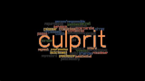 CULPRIT: Synonyms and Related Words. What is Another Word for CULPRIT? - GrammarTOP.com