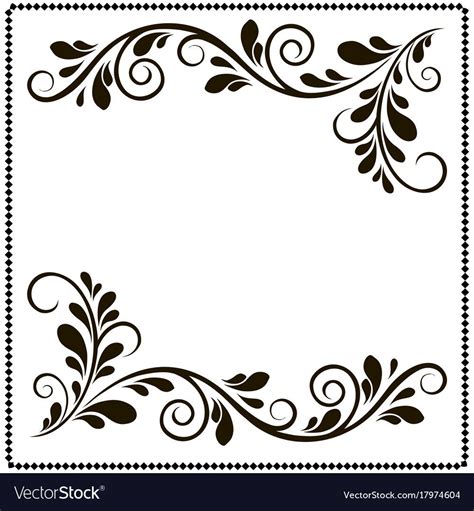 Gerelateerde afbeelding | Floral pattern vector, Page borders design ...