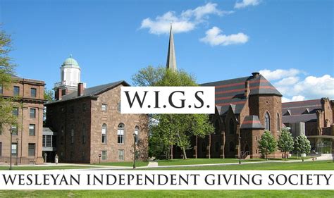 Wesleyan Independent Giving Society, W.I.G.S. – Medium