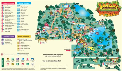 Lion Country Safari Map and Brochure (2021 - 2023) | ThemeParkBrochures.net