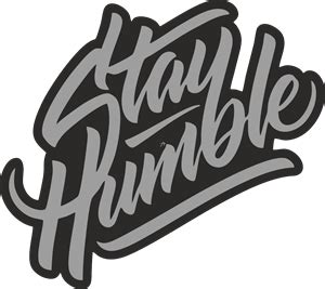 stay humble Logo PNG Vector (CDR) Free Download