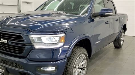 BRAND NEW 2022 RAM 1500 LARAMIE SPORT 4X4 OFFROAD IN PATRIOT BLUE ...