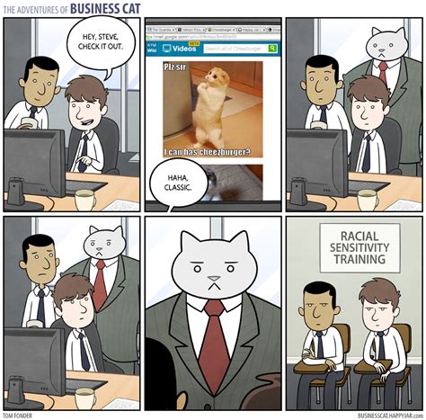 Business Cat :: happyjar :: comics (funny comics & strips, cartoons) / funny pictures & best ...