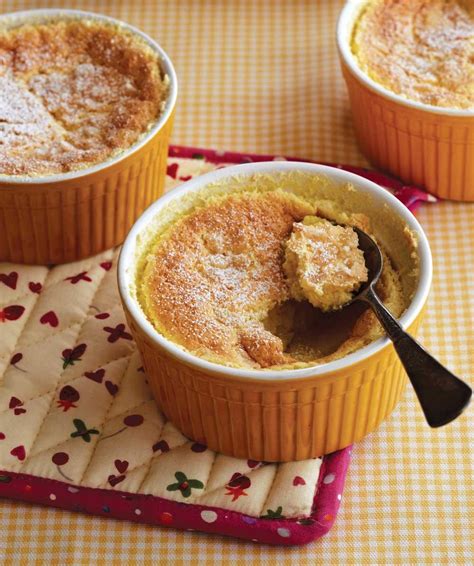 Recipe for Lemon Orange Pudding Cakes | Almanac.com