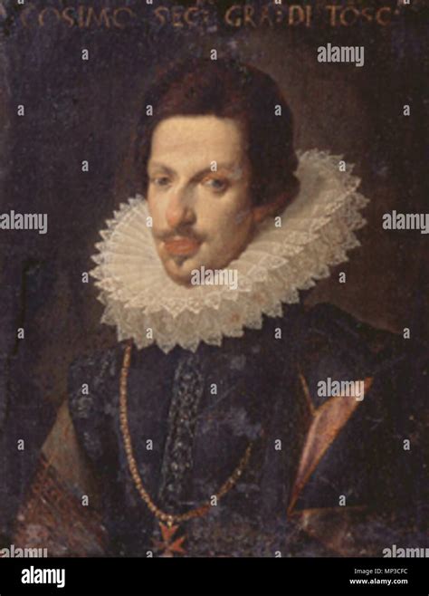 Cosimo II de' Medici, Grand Duke of Tuscany 17th century. 753 Justus Sustermans 031 Stock Photo ...