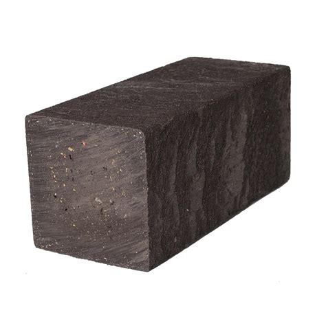 6 in. x 6 in. x 8 ft. Brown Recycled Plastic Lumber Timber (G-Grade)-060608BN - The Home Depot