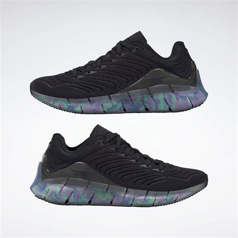 Reebok Zig Kinetica Shoes - Black | Reebok US | Black reebok, Reebok, Black shoes