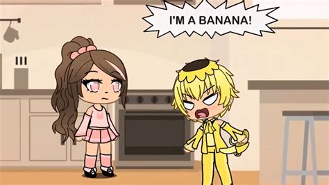 I'M A BANANA! - Gacha Life - YouTube