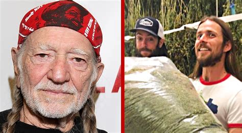 Willie Nelson's Son Lukas Shows Off 'Stash' From Willie's Reserve