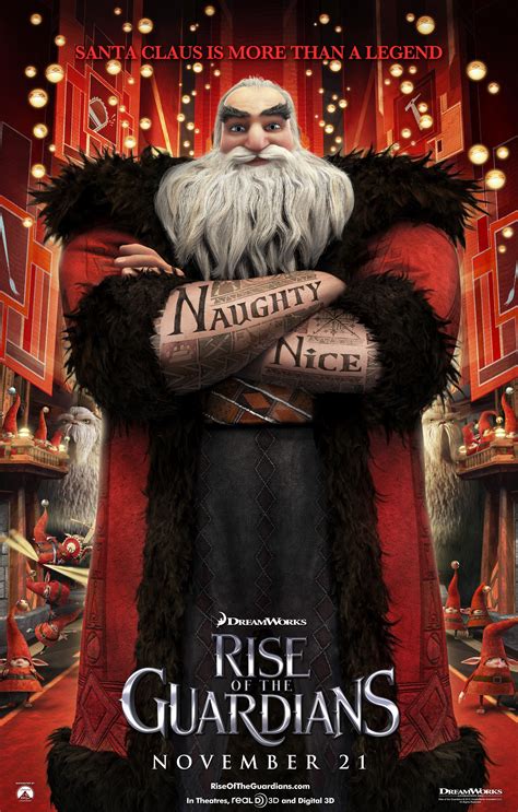 Rise of the Guardians Character Posters