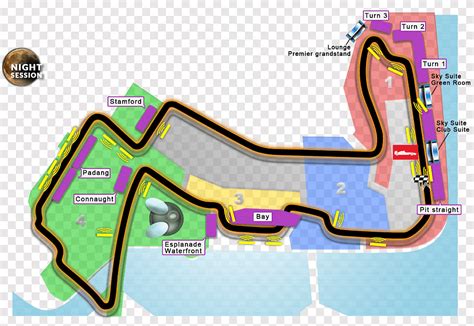 2016 Singapore Grand Prix Formula 1 Marina Bay Street Circuit Location ...