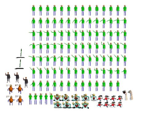 Baldi s snes sprites by Dracotyoshi on DeviantArt