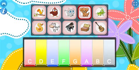 Play Piano For Kids Game Online for Free: Piano Game for Children With Animal Sounds