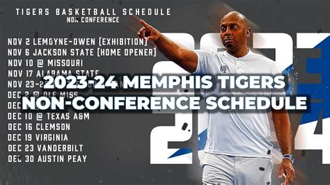 BREAKING: Previewing Memphis’ Full 2023 Non-Conference Schedule - YouTube