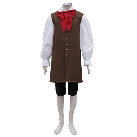 Beauty and the Beast Lefou Cosplay Costume Adult Men Full Outfit - Men