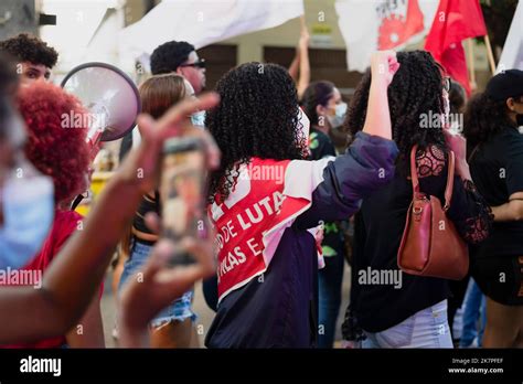 Brazilians protesting against far-right presidential candidate Jair ...