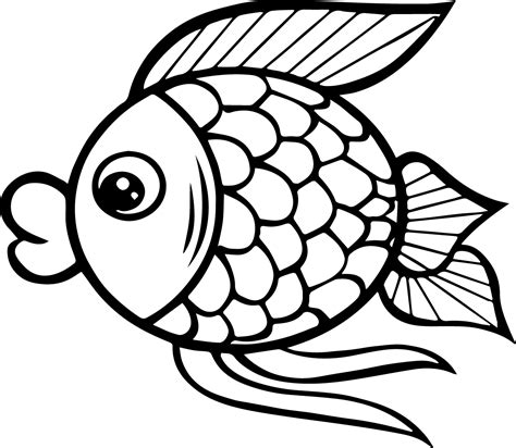 Prepare to Sprightly Fish Coloring Book Pages Congratulating Watch Your ...