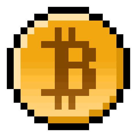 Bitcoin Pixel Vector Art - Etsy