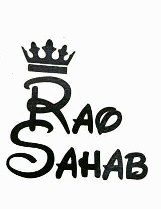 TO-HIT RAO SAHAB Radium Sticker for CAR and Bike : Amazon.in: Car ...