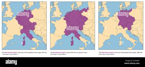 Holy Roman Empire Map 1800