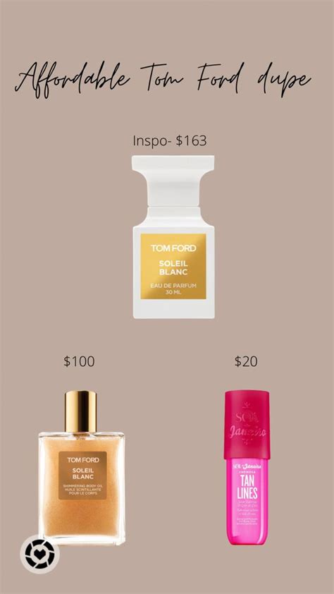 Soleil Blanc - TOM FORD dupe curated on LTK in 2022 | Tom ford perfume ...