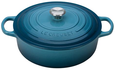 Amazon.com: Le Creuset Enameled Cast Iron Signature 6.75QT. Round Wide ...